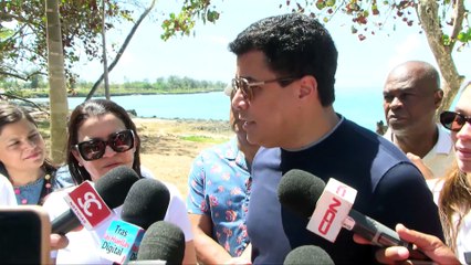 David Collado recorre parque submarino La Caleta e informa entrega en 30 días