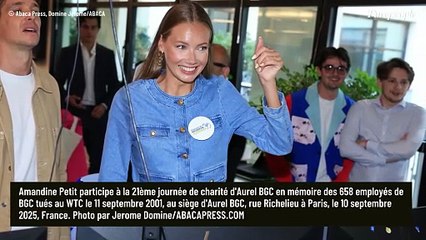 Amandine Petit dévoile le visage de son fiancé pour une occasion bien spéciale