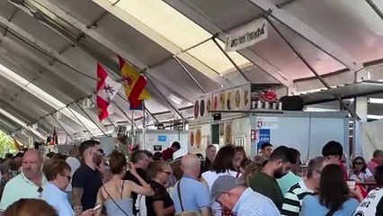Vídeo casetas regionales en las fiestas de Valladolid