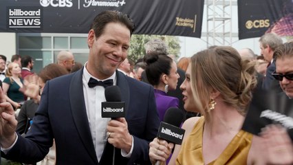 Ike Barinholtz Explains Why He Sent Bottles of Johnnie Walker to His Cast From 'The Studio,' Talks Incredible Cameos & More | Emmy Awards 2025