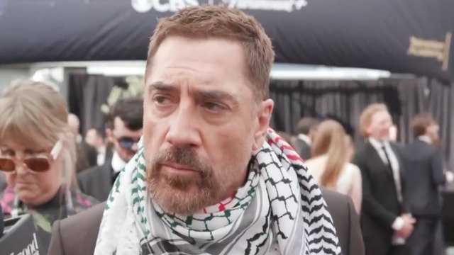 'Monsters' Star Javier Bardem Voices His Support to End Genocide in Gaza | Emmys 2025