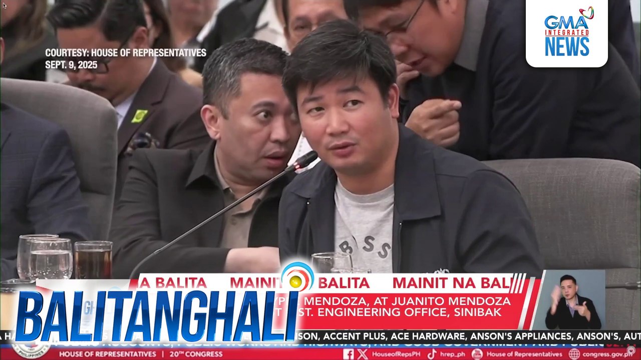 Brice Hernandez, Jaypee Mendoza, at Juanito Mendoza ng DPWH Bulacan 1st Dist. Engineering Office, sinibak sa serbisyo | Balitanghali