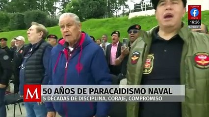 Paracaidismo Naval Mexicano cumple 50 años de diciplina, coraje y compromiso