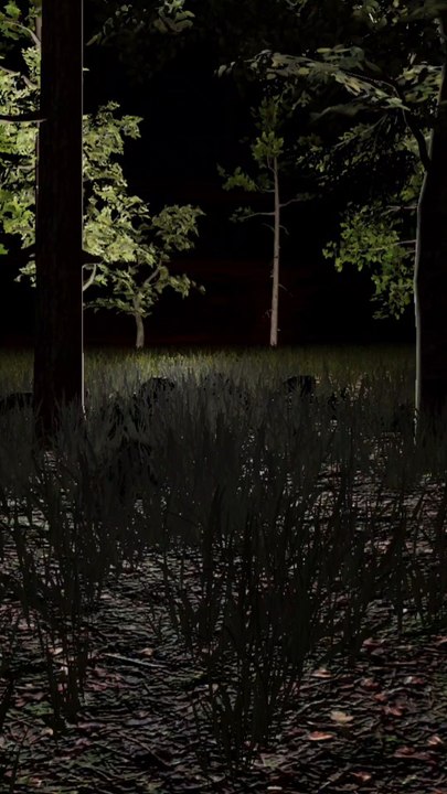 Zombie themed intro available in Capcut templates.