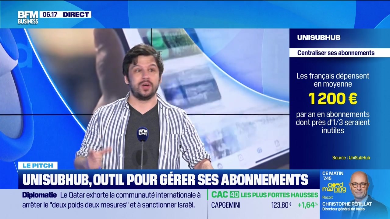 Le Pitch : UniSubHub aide à rationaliser ses abonnements - 15/09