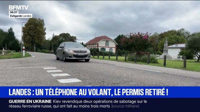Le préfet des Landes veut suspendre le permis de conduire en cas de téléphone au volant
