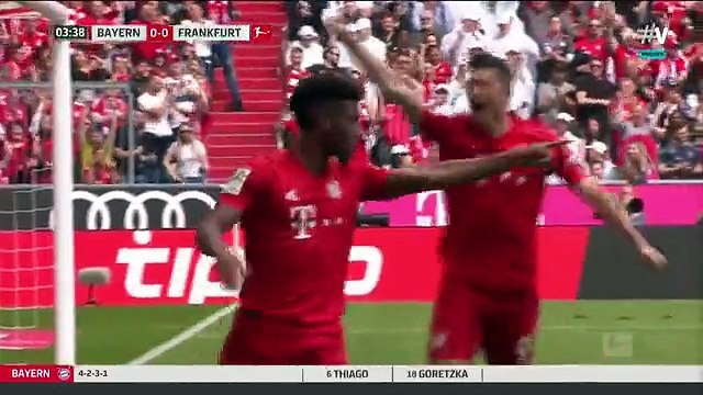Bayern Munich 5-1 Eintracht Frankfurt - Goals and Highlights (18/5/2019)