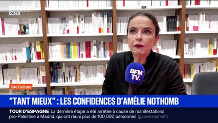 "Tant mieux" : les confidences d'Amélie Nothomb - 15/09