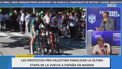 El análisis de Carreño sobre lo ocurrido en la última etapa de La Vuelta