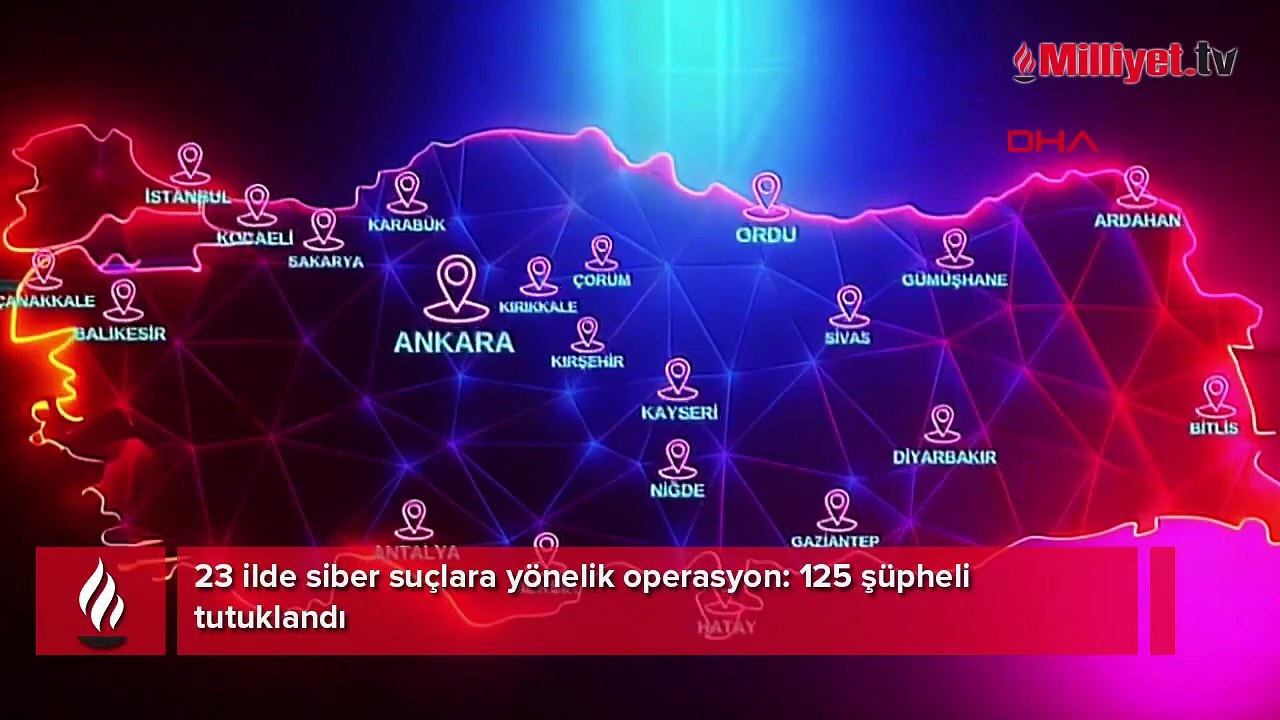 Siber suçlarla mücadele kapsamında 364 şüpheli gözaltına alındı