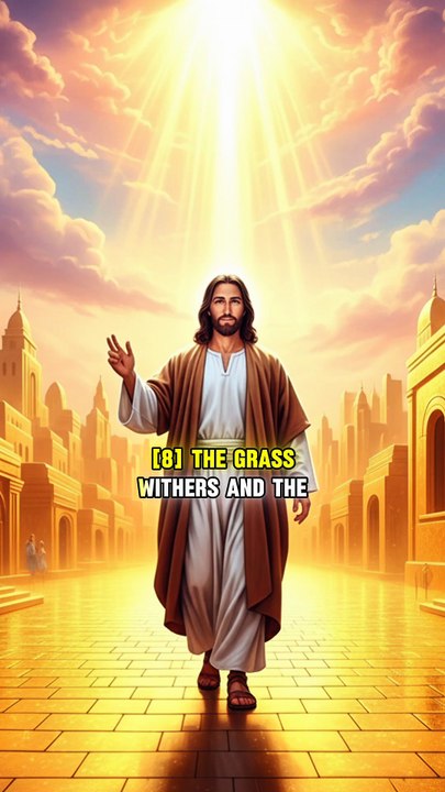 [8] The grass withers and the flowers fall, but the word of our God endures forever.” Isaiah 40:8 NIV