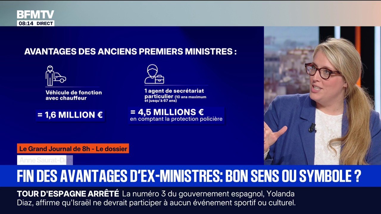Avantages d'ex-ministres: quels sont-ils et faut-il y mettre fin ?