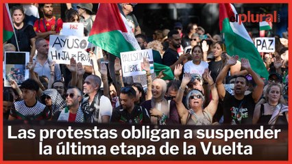 Madrid clama contra el genocidio de Israel: protesta histórica en la Vuelta a España