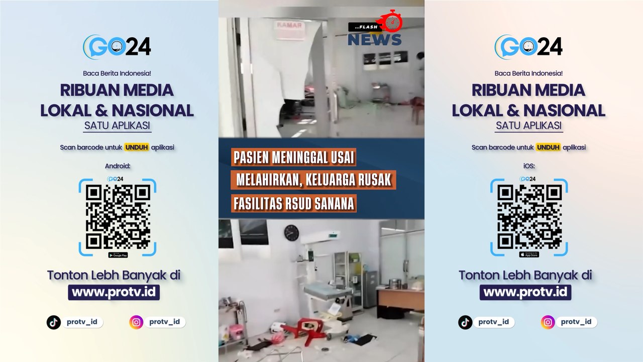 Pasien Meninggal Usai Melahirkan, Keluarga Rusak Fasilitas RSUD Sanana