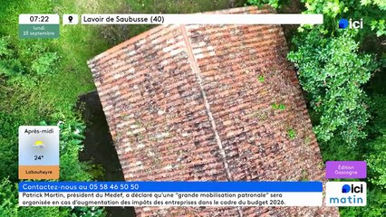 15/09/2025 - ici matin par ici Gascogne en vidéo