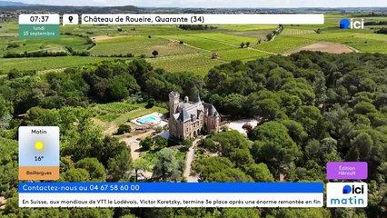 15/09/2025 - ici matin par ici Hérault en vidéo