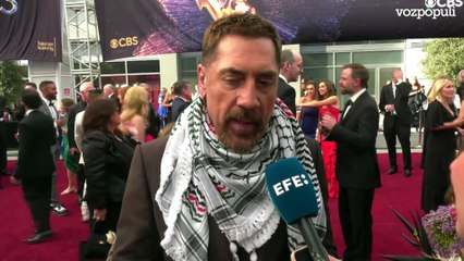 Javier Bardem: "Hay que denunciar lo urgente, el genocidio de Israel en Gaza"