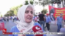CHP mitinginde yurttaş: Kabe’de Ekrem İmamoğlu için dua ettim
