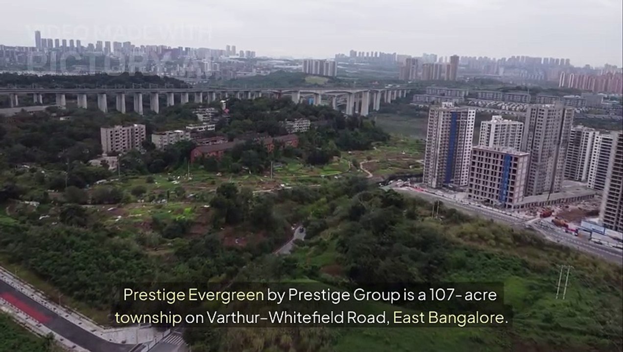 Prestige Evergreen Bangalore – 2000 Apartments in 28 Acres