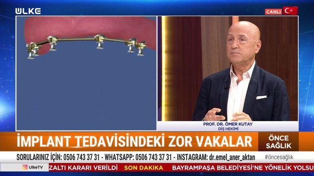 Önce Sağlık – Prof. Dr. Ömer Kutay - Op. Dr. Ferruh Yılmaz - Uzm. Dr. Alptekin Şen | 13 Eylül 2025