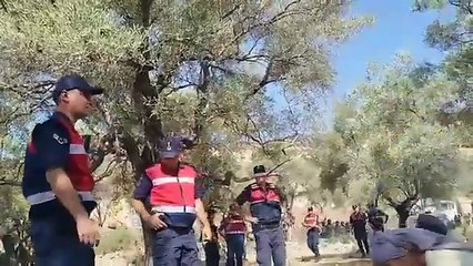 Akbelen'de sabah baskını: Köylüler abluka altında