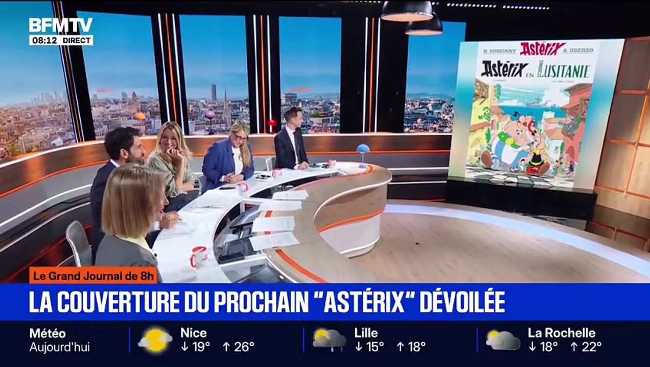 La couverture du prochain album des aventures d’Astérix, « Astérix en Lusitanie », a été dévoilée - Ce 41ème album paraîtra le 23 octobre prochain - VIDEO
