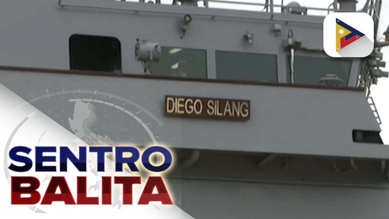 Bagong barko ng Phl Navy na BRP Diego Silang, dumating na; pagbabantay sa ating maritime domain, inaasahang iigting pa | ulat ni Rod Lagusad