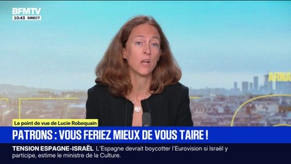 "Patrons, vous feriez mieux de vous taire": le point de vue de Lucie Robequain, directrice des rédactions de La Tribune