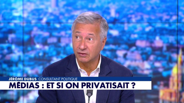 Jérôme Dubus : «La privatisation des médias est un très vieux sujet»