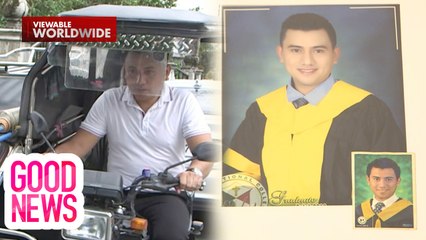 Tricycle driver noon, CPA at professor na ngayon! | Good News