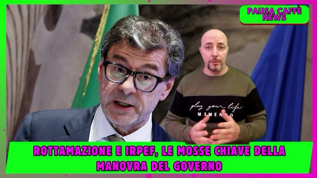Rottamazione e Irpef, le mosse chiave della Manovra del Governo