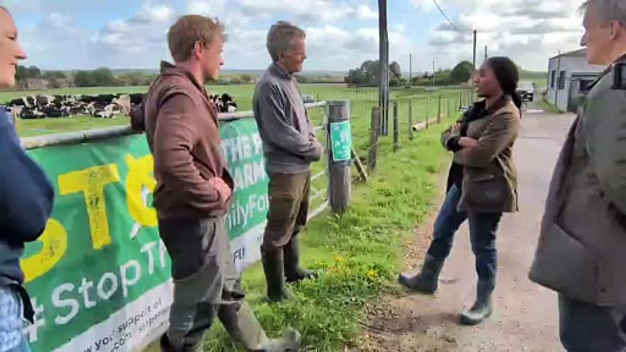 Kemi Badenoch visits East Hampshire farm