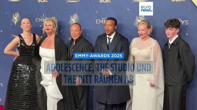 Rekord-Abend bei den Emmys 2025: Adolescence , The Studio und The Pitt räumen ab