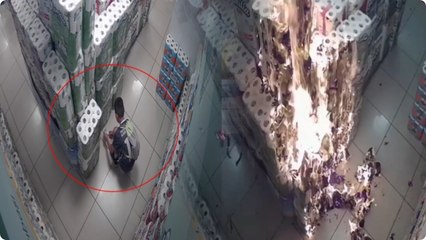 Marketteki kağıt havluları tutuşturan 10 yaşındaki çocuk devlet korumasına alındı