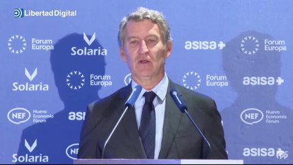 Feijóo inculpa a Sánchez de los "actos de violencia" en La Vuelta