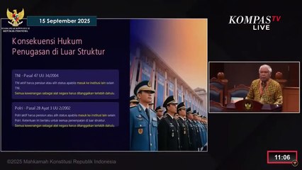 Depan Hakim MK, Soleman Singgung Beda TNI-Polri Era SBY & Jokowi hingga Ungkit AHY Mundur