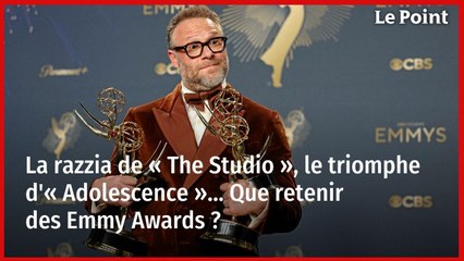 La razzia de « The Studio », le triomphe d'« Adolescence »… Que retenir des Emmy Awards ?