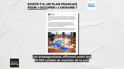 Désinformation russe : non, la coalition de volontaires ne veut pas "occuper" l’Ukraine