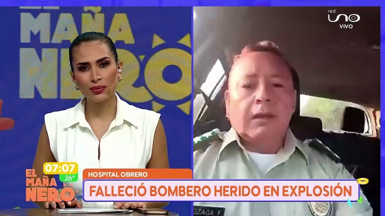 TRAS EL FALLECIMIENTO DE UN BOMBERO, ESTO DICE EL COMANDANTE DE BOMBEROS DE LA POLICÍA