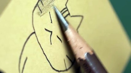 ASMR drawing no talking - Listen to a pencil drawing #1