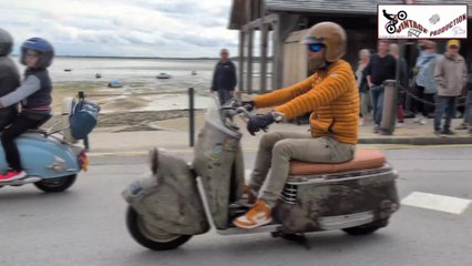 Balade des Tontons Scooters à Saint-Malo