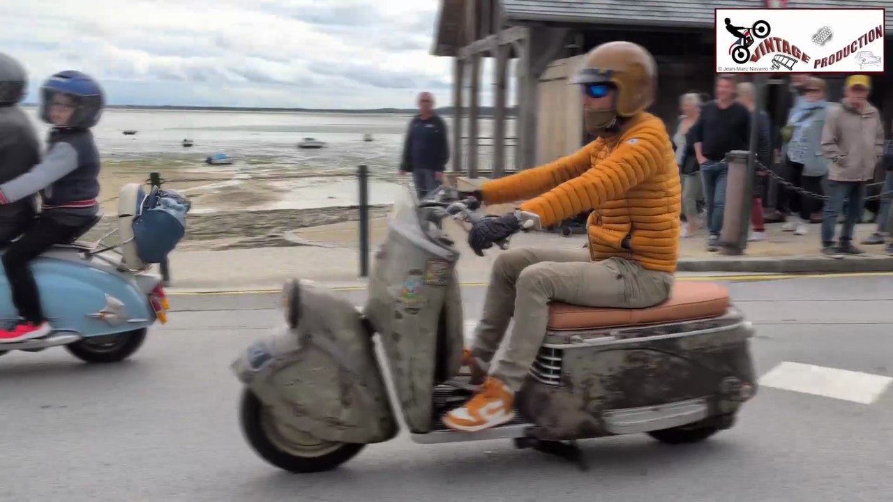 Balade des Tontons Scooters à Saint-Malo