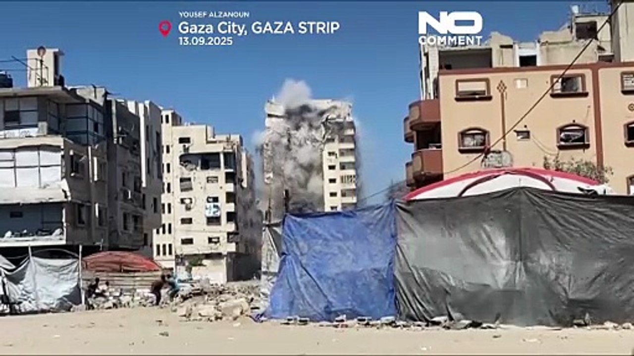 Israel zerstört Hochhäuser in Gaza-Stadt nach Evakuierungswarnung