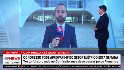 Congresso pode aprovar MP do Setor Elétrico nesta semana