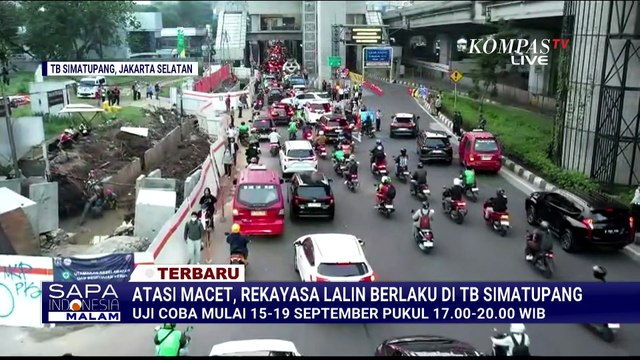 Uji Efektivitas Rekayasa Lalin TB Simatupang, Begini Keterangan Gubernur Pramono | SAPA MALAM