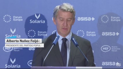Feijóo acusa a Sánchez de alentar “actos de violencia” que ponen en riesgo la “vida de las personas”