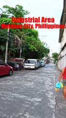 Industrial Area on Basilio Street, Malabon City, Philippines