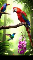 Animal Birds behavior