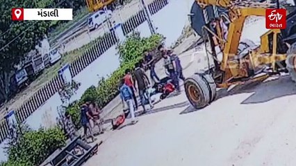 મહેસાણાના માંડલીમાં ક્રેન 11 KV વીજ લાઇનને અડી જતા વીજ કરંટથી 2ના મોત, 6 ઇજાગ્રસ્ત