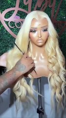 HD lace front human hair wigs